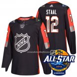 Camiseta Hockey Minnesota Wild 12 Eric Staal Negro 2018 All Star Autentico