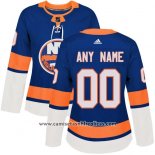 Camiseta Hockey Mujer New York Islanders Primera Personalizada Azul