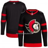 Camiseta Hockey Ottawa Senators Primera Autentico Pro Blank Negro