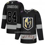 Camiseta Hockey Vegas Golden Knights City Joint Name Stitched Grabovski Negro