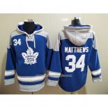 Sudaderas con Capucha Toronto Maple Leafs Auston Matthews Azul