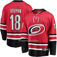 Camiseta Hockey Carolina Hurricanes Derek Stepan Primera Breakaway Rojo