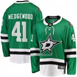 Camiseta Hockey Dallas Stars Scott Wedgewood Primera Breakaway Verde