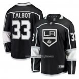 Camiseta Hockey Los Angeles Kings Cam Talbot Primera Breakaway Negro