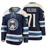 Camiseta Hockey Nino Columbus Blue Jackets Nick Foligno 2019 Alternato Breakaway Azul