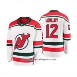 Camiseta Hockey Nino New Jersey Devils Ben Lovejoy Alternato Breakaway Blanco