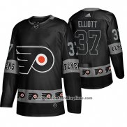 Camiseta Hockey Philadelphia Flyers Brian Elliott Breakaway Negro