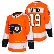 Camiseta Hockey Philadelphia Flyers Nolan Patrick Jugador Naranja