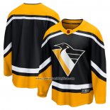 Camiseta Hockey Pittsburgh Penguins Special Edition Breakaway Blank Negro