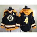 Sudaderas con Capucha Boston Bruins Bobby Orr Negro