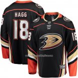 Camiseta Hockey Anaheim Ducks Robert Hagg Primera Breakaway Negro