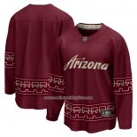 Camiseta Hockey Arizona Coyotes Alterno Premier Breakaway 2022-23 Rojo