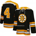 Camiseta Hockey Boston Bruins Bobby Orr Mitchell & Ness 1971-72 Blue Line Negro