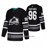 Camiseta Hockey Colorado Avalanche Mikko Rantanen 2019 All Star Negro2