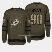 Camiseta Hockey Dallas Stars 90 Jason Spezza Verde Salute To Service