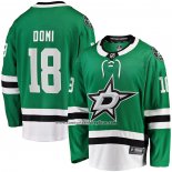 Camiseta Hockey Dallas Stars Max Domi Primera Breakaway Verde