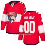 Camiseta Hockey Florida Panthers Primera Personalizada Rojo