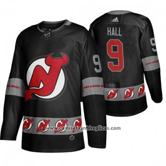 Camiseta Hockey New Jersey Devils Taylor Hall Breakaway Negro