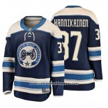 Camiseta Hockey Nino Columbus Blue Jackets Markus Hannikainen 2019 Alternato Breakaway Azul