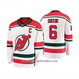 Camiseta Hockey Nino New Jersey Devils Andy Greene Alternato Breakaway Blanco