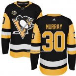 Camiseta Hockey Nino Pittsburgh Penguins 30 Matt Murray Negro 50 Anniversary Primera Premier