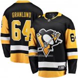 Camiseta Hockey Pittsburgh Penguins Mikael Granlund Primera Breakaway Negro