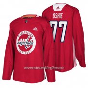 Camiseta Hockey Washington Capitals T.j. Oshie 2018 St. Patrick's Day Verde