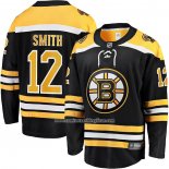 Camiseta Hockey Boston Bruins Craig Smith Primera Breakaway Negro