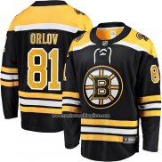 Camiseta Hockey Boston Bruins Dmitry Orlov Primera Breakaway Negro