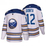 Camiseta Hockey Buffalo Sabres 12 Brian Gionta Autentico 2018 Winter Classic Blanco