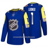 Camiseta Hockey Florida Panthers Roberto Luongo 2018 All Star Azul