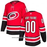 Camiseta Hockey Nino Carolina Hurricanes Primera Personalizada Rojo