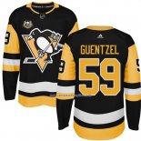 Camiseta Hockey Nino Pittsburgh Penguins 59 Jake Guentzel Negro 50 Anniversary Primera Premier