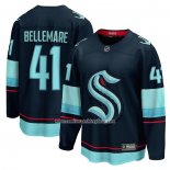 Camiseta Hockey Seattle Kraken Pierre-Edouard Bellemare Primera Breakaway Azul