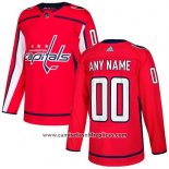 Camiseta Hockey Washington Capitals Primera Personalizada Rojo