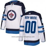 Camiseta Hockey Winnipeg Jets Segunda Personalizada Blanco