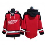 Sudaderas con Capucha Detroit Red Wings Rojo