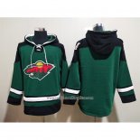 Sudaderas con Capucha Minnesota Wild Verde