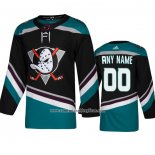 Camiseta Hockey Anaheim Ducks Alterno Personalizada Negro