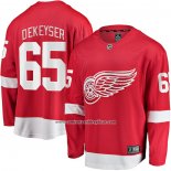 Camiseta Hockey Detroit Red Wings Danny Dekeyser Primera Breakaway Rojo