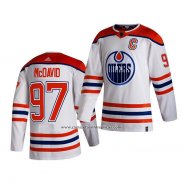 Camiseta Hockey Edmonton Oilers Mcdavid Blanco