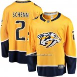 Camiseta Hockey Nashville Predators Luke Schenn Primera Breakaway Oro