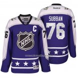 Camiseta Hockey Nashville Predators Pk Subban 76 2017 All Star Violeta