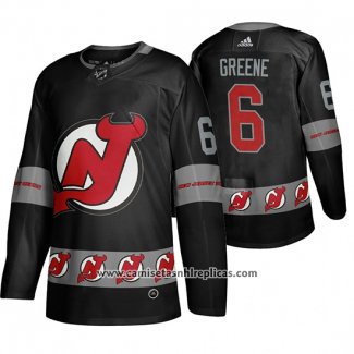 Camiseta Hockey New Jersey Devils Andy Verdee Breakaway Negro