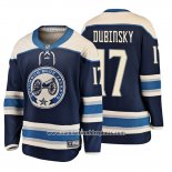 Camiseta Hockey Nino Columbus Blue Jackets Brandon Dubinsky 2019 Alternato Fanatics Breakaway Azul