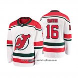 Camiseta Hockey Nino New Jersey Devils Steven Santini Alternato Breakaway Blanco