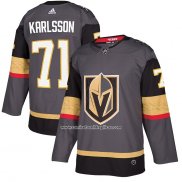 Camiseta Hockey Vegas Golden Knights William Karlsson Autentico Gris