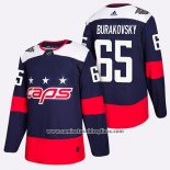 Camiseta Hockey Washington Capitals Andre Burakovsky 2018 Stadium Series Azul