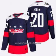 Camiseta Hockey Washington Capitals Evgeny Kuznetsov 2018 Stadium Series Azul