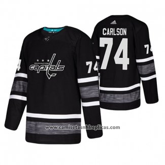 Camiseta Hockey Washington Capitals John Carlson 2019 All Star Negro2